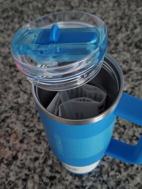 Stanley White Insulated Tumbler Base with Label